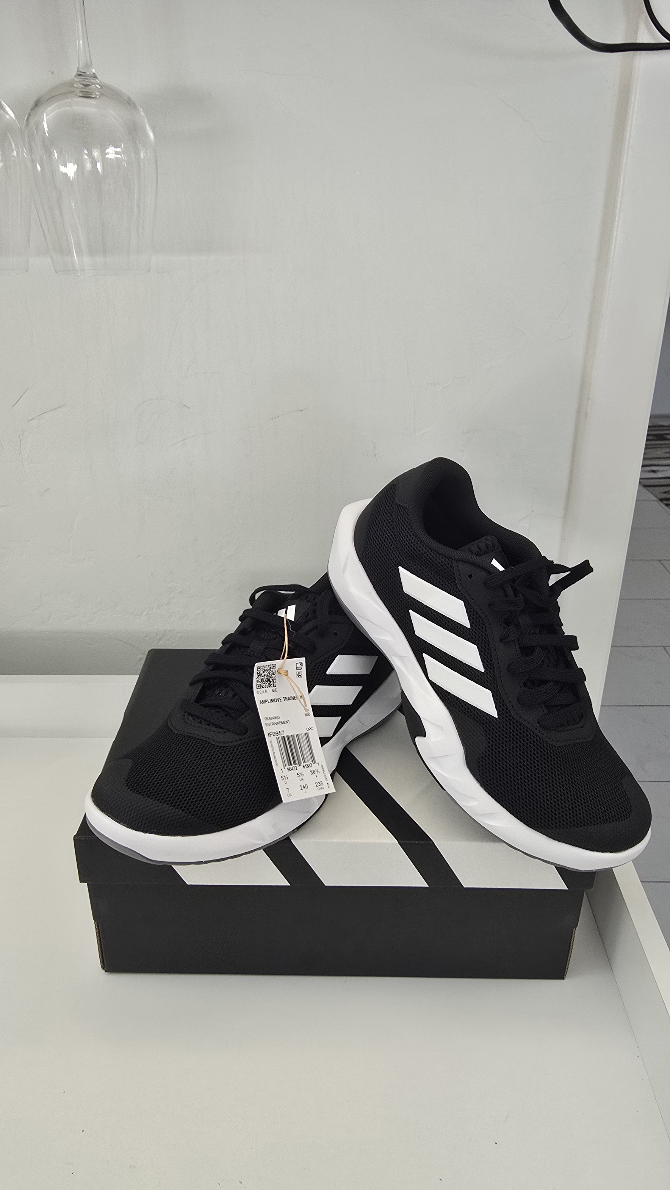 Adidas Trainer Black/White